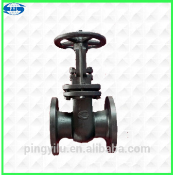 Cast steel russian standard double flange rising stem gate valve 3 inch